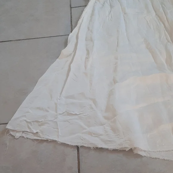 VINTAGE 1950's Midi Crepe Dress HAND STITCHED - Picture 5 of 9